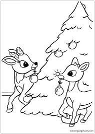 23 767 просмотров • 4 дек. Rudolph The Red Nosed Reindeer Coloring Pages Christmas Coloring Pages Coloring Pages For Kids And Adults