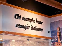 Conjugation of to eat in italian. Fact Chi Mangia Bene Mangia Italiano Those Who Eat Well Eat Italian Eating Well Company Logo Tech Company Logos