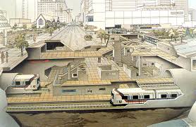 Burrard Station Construction Update Train Station Architecture London Underground Stations Sustainable City