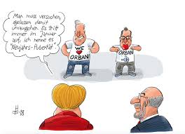 Orban decided not to attend the match, where a man brandishing one of the kaleidoscopic flags ran onto the pitch while the teams were awaiting the national anthems, just hours before he was due to. Cicero Online On Twitter Unsere Karikatur Des Tages Lebenszyklen Der Csu Seeon18 Orban Https T Co Cppfxilsm4