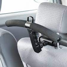 車内で脱いだ上着をキレイにキープ 品番 200 car065 車用ハンガー ヘッドレスト取り付け ハンガー しわ防止 型崩れ防止 角度調整 ヘッドレスト サンワサプライ