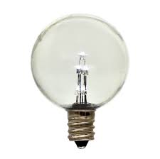 1000bulbs.com offers prepaid return shipping labels with every kit. Globe G50 E12 Candelabra Base Light Bulb Plastic