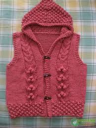 转载 青春靓丽短款连帽背心 菠萝花 皓 月的日志 网易博客 baby knitting patterns bebek yelek kapsonlular