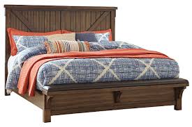 12 24 36 48 84. Lakeleigh Queen Panel Bed With Upholstered Bench Ashley Furniture Homestore