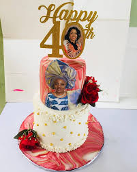 Download free books in pdf format. Beautiful 40th Birthday Cake Yk Cake Toppers And Prints Facebook