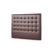 Spalliera letto in arredamento e casalinghi. Testiera Per Letto Imbottita 140 Cm Finta Pelle Colore Marrone Cioccolato