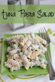 Easy Delicious Tuna Pasta Salad Recipe From 5 Dinners Recipe Tuna Pasta Salad Recipes Food Tuna Pasta