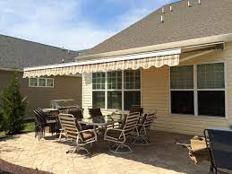 Awning Makeover For Spring The Awning Warehouse Ny Awnings Nj Awnings Patio Upgrade Backyard Patio Outdoor Living Areas