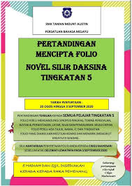 Komponen sastera dan novel bm / bahasa melayu. Pertandingan Mencipta Folio Pibg Smk Taman Mount Austin Facebook