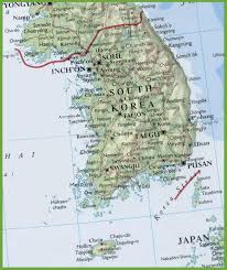 Washington can learn some valuable lessons about broadband from seoul. Map Of South Korea Rok Cities Major Cities And Capital Of South Korea Rok