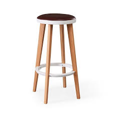 Although this seat is casual by nature, it isn't exempt from the principles of good design. Wooden High Bar Stool Nordic Home Simple Bar Chair Solid Wood Creative Bar Stool Leisure Bar Chair Bar Stools Bar Height Stools Breakfast Bar Stools