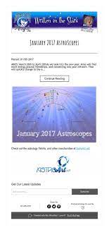 January 2017 Astroscopes Astrology Horoscope Overton