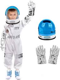 Spooktacular creations spooktacular astronaut nasa pilot costume with movable visor helmet for kids, boys, girls, toddlers space pretend role play dress up, school. Amazon Com Astronaut Costume For Kids Children Space Suit With Astronaut Helmet Birthday Gifts For Boys Girls Toddlers Pretend Role Play Dress Up Clothing