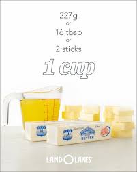 One stick of butter equals about 1/2 cup. All About Butter With The Butter Experts Land O Lakes