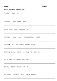 Bahasa melayu tahun 1 bacaan ayat tahun satu (1) bina ayat mudah. Cikgu Ana Bahasa Melayu Tahap 1 Bina Ayat Facebook