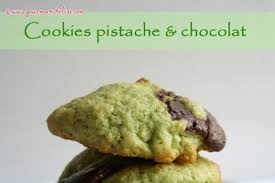 Cookies A La Pistache Et Pepites De Chocolat Recette Pate De Pistache Pistache Cookies Recette