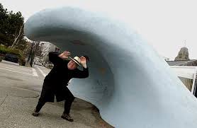 Families flock to halifax's waterfront to enjoy one of the world's largest natural harbors. The Famous Wave On The Waterfront In Halifax Nova Scotia Public Art Small Towns Rural Area