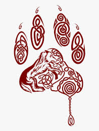 A tattoo can show a pair of powerful yet calm and gentle wolves. Enraged Celtic Tattoo By Samaelwolf Celtic Wolf Paw Print Png Image Transparent Png Free Download On Seekpng