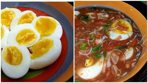 Resepi ini adalah 100% sihat dan semestinya tidak akan sesekali merosakkan diet si penggemar telur mata telur mata ala rebus ni pasti akan menggiurkan sesiapa sahaja yang melihatnya, bukan? Resepi Telur Rebus Air Asam Viral Simple Sangat Tapi Gerenti Makan Bertambah