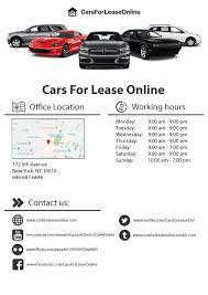 Cars For Lease Online Carsforleaseonline - Profile Pinterest