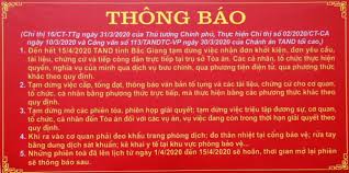 Về công tác thực hiện chỉ thị 16 của thủ tướng chính phủ, quận gò vấp đã tổ chức thiết lập 12 chốt kiểm soát phòng, chống dịch tại các cửa ngõ ra tại buổi làm việc, phó chủ tịch ubnd quận gò vấp kiến nghị ubnd tp.hcm dừng thực hiện chỉ thị 16 của thủ tướng chính phủ hoặc tiếp tục theo dõi. Thong Bao Thá»±c Hiá»‡n Chá»‰ Thá»‹ Sá»' 16 Ct Ttg Cá»§a Thá»§ TÆ°á»›ng Chinh Phá»§ Va Thá»±c Hiá»‡n Chá»‰ Thá»‹ Cong VÄƒn Cá»§a Tand Tá»'i Cao