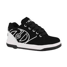 boys propel 2 0 black white white skate sneakers