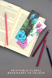 Adult coloring pages are all the rage right now. Free Printable Colouring Page Bookmarks Gathering Beauty
