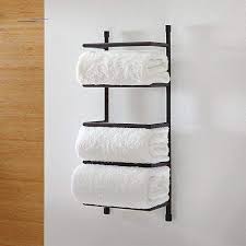 Towel racks 5 hooks black sandblasted robe hooks wall mount towel holder black metal towel racks rustproof and waterproof for kitchen storage organizer rack, bathroom towels, robes, clothing. Pin By Laura Steinbauer On Badezimmer Aufbewahrung Towel Rack Bathroom Towel Storage Towel Rack Bathroom