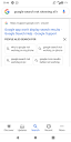 My google app is not showing search results completely. Everything ...