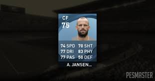 Jun 17, 2021 · anco jansen berposisi sebagai gelandang atau sayap, namun ada potensi dirinya diplot sebagai penyerang. Anco Jansen Pes 2021 Stats