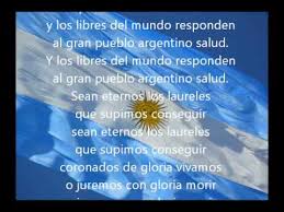 Resultado de imagen para dia del himno nacional argentino