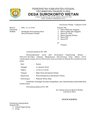Surat pernyataan tidak akan mengundurkan diri sebagai calon kepala. Contoh Surat Undangan Rapat Bpd Download Kumpulan Gambar
