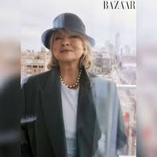 For me, meeting martha stewart has always been in that realm. Martha Stewart Wears High Fashion For Harper S Bazaar March 2021 Issue Gma