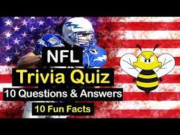 In these nfl trivia questions and answers, you'll learn more about previous and current seasons, coaches, teams, players, rules, … Nfl Trivia Quiz Video The Ultimate Nfl Quiz Quiz Beez