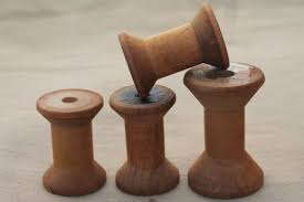 Check spelling or type a new query. Vintage Wooden Spools Old Sewing Thread Spools Primitive Wood Spool Lot