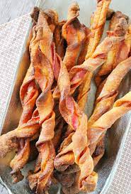 Spicy Sweet Bacon Breadsticks Recipe Appetizer Recipes Bacon Snacks