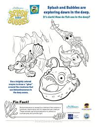 Splash And Bubbles Coloring Page One Big Ocean Dvd The Review Wire Ocean Coloring Pages Coloring Pages Coloring Pages For Kids