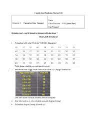 Hal ini disebabkan penyajian data tunggal dan data kelompok juga berbeda. Penyajian Data Tunggal