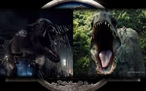 With the advantage of indominus size, your huge amrs and claws, rexy just need a chance to use their powerfull jaws and win this fight. Tyrannosaurus Rex Vs Indominus Rex Wallpaper By Weissdrum On Deviantart