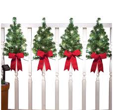 Solar Powered Christmas Trees For Fence Or Wall Decor From Collections Etc An Idea For Using The Li Solar Christmas Tree Christmas Decorations Fence Decor