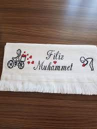 Etamin Gelin Damat Havlu Kanavice Kanaviceler Kanavice Tasarimlari