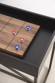 Modern Shuffleboard Table Shuffleboard Tables Canada Union Wood Co In 2020 Shuffleboard Table Shuffleboard Interior Design Living Room