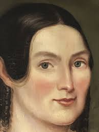 American School New York Oil Painting Christine Oberholtz, Schodack  NYS/antique