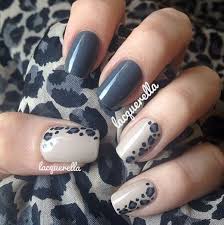Black And White Cheetah Print Nails 35 Gray Nail Art Designs Cuded Animal Print Nails Art Cheetah Nail Designs Leopard Print Nails