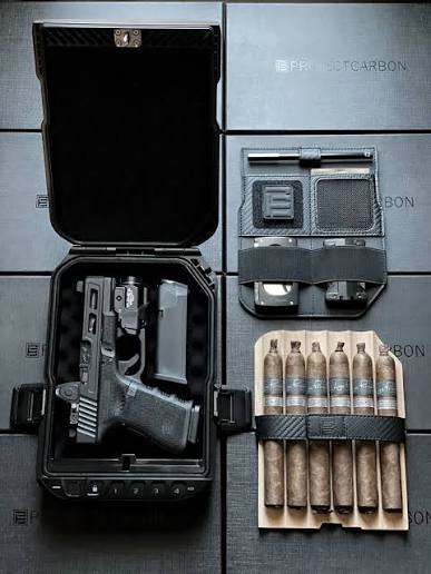 Vaultek Biometric LifePod- Project Carbon Edition – LA Cigar Collective