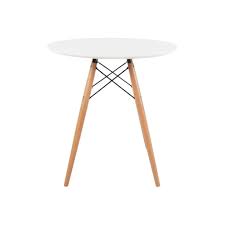 Create your own circular dining table just in time for the holiday season with these instructions by seekingalexi of seekingalexi.com. Eiffel Inspired Small White Circular Dining Table With Beech Wood Legs