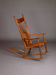 Sam Maloof Rocking Chair Wonderfully Crafted Rocking Chair With Beautiful Walnut Peg Joint Details Rocking Chair Chair Sam Maloof