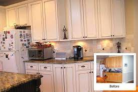 Kitchen Cabinets Refacing Ideas Before And After Kitchen Cabinet Remodel Refacing Kitchen Cabinets Kitchen Cabinets Decor