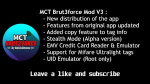 It doesn't matter where you are, the nfl app has you covered. Mifare Classic Tool Bruteforce Mod V3 0 Android Youtube