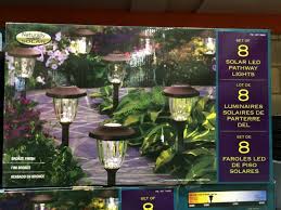Pathway Lights Led Solar 8 Pk Model Gtx 10055 8pk Costcochaser